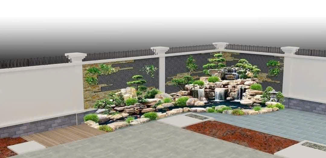 Hồ cá Koi cao cấp tại biệt thự Huế