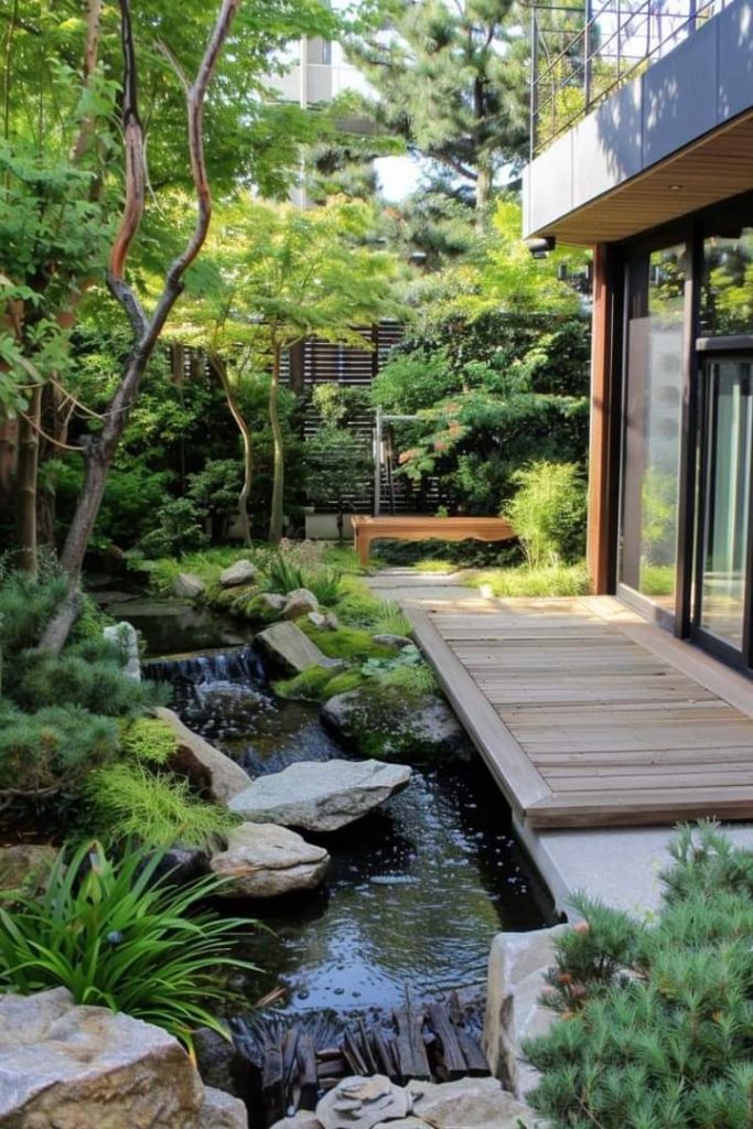 Những thiết kế tiểu cảnh sân vườn độc đáo